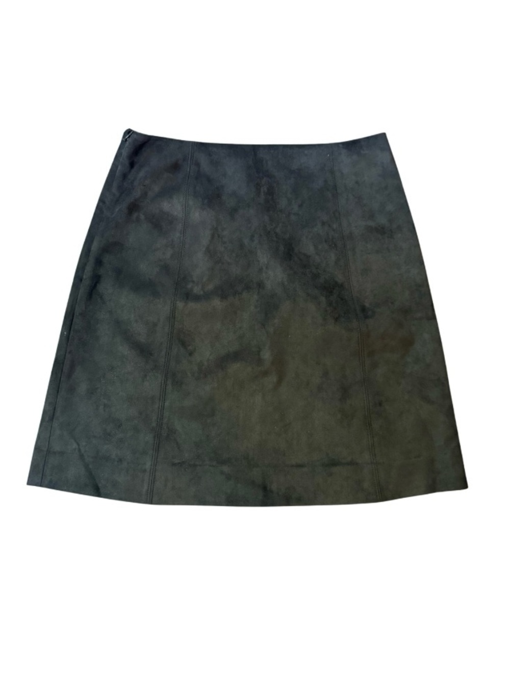Aritzia Babaton Hopper Faux Suede Mini Skirt Black Size 8 - Picture 4 of 7